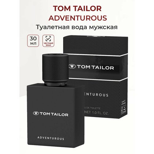 Туалетная вода мужская Tom Tailor Adventurous 30 мл Том Тейлор Эдвенчурес мужские ароматы для него в подарок