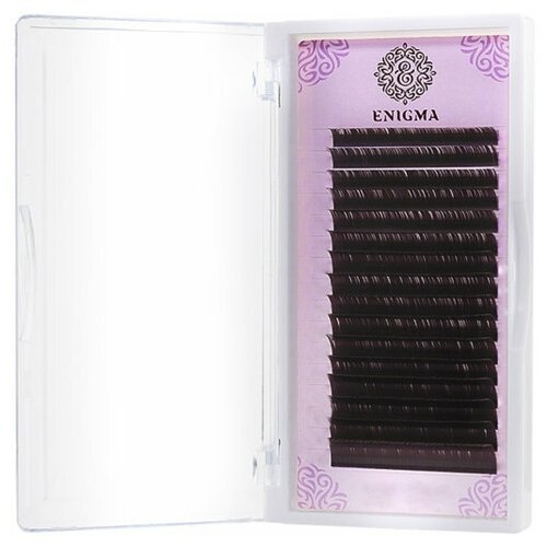 Enigma Ресницы Enigma цвет «Мокка» (16 линий) (0.10/M/8 мм)