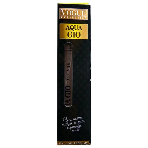 Vogue Collection парфюмерная вода Aqua Gio, 30 мл, 30 г
