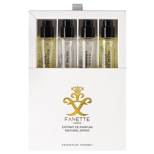 Fanette Paris Extrait de parfum natural spray 4x10ml