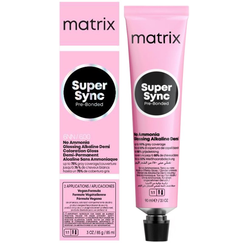 Matrix Безаммиачный краситель Super Sync Pre-Bonded, 90 мл (Matrix, Окрашивание)