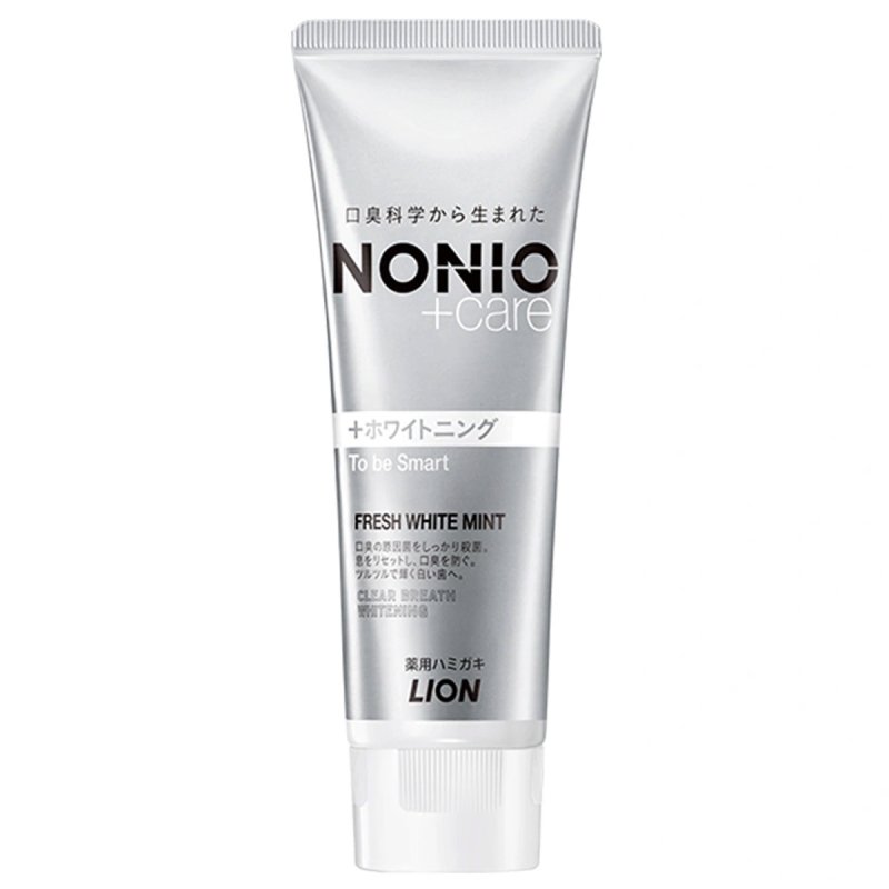 Зубная паста LION Nonio +Care Fresh White Mint c ароматом фруктов и мяты