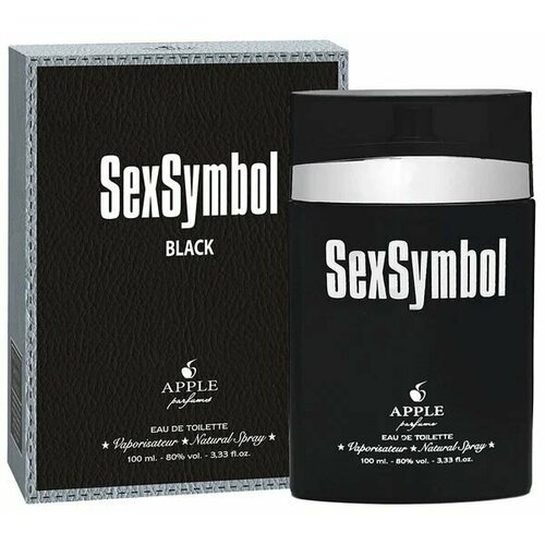 Apple Parfurms Туалетная вода мужская SexSymbol Black homme, 100 мл