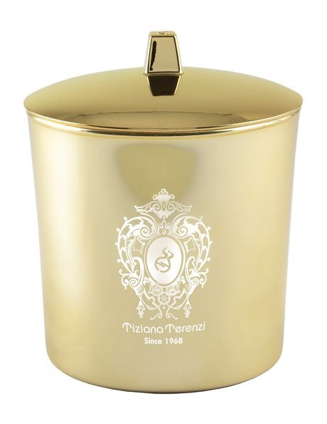 Tiziana Terenzi Draco Foco Candle Golden Glass