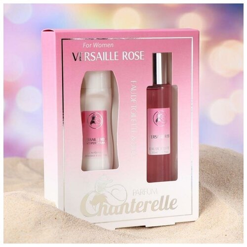 Подарочный набор для женщин Versaille Rose: Туалетная вода +дезодорант - антиперспирант./В упаковке шт: 1