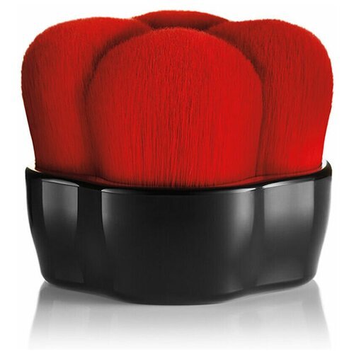 Shiseido Кисть для пудровых текстур Hanatsubaki Hake Polishing Face Brush красный/черный