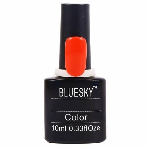 Bluesky Гель-лак для ногтей 206 SU, красно-алый, 10 мл, 2 штуки