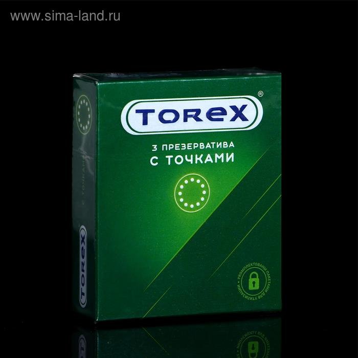 Презервативы «Torex» С точками, 3 шт.