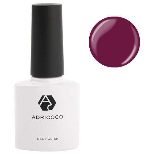 ADRICOCO гель-лак для ногтей Gel Polish, 8 мл, 40 г, 019 пурпурный