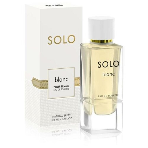 Туалетная вода женская Solo Blanc женская, 100 мл./В упаковке шт: 1
