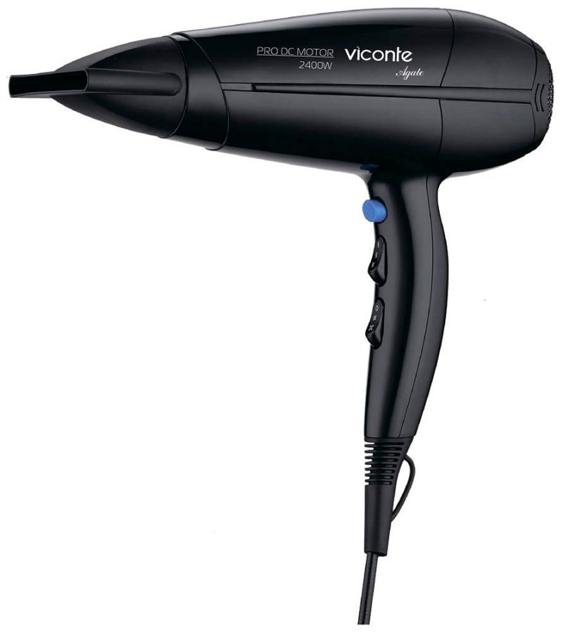 Фен Viconte VC-3750 черный Фен Viconte VC-3750 черный