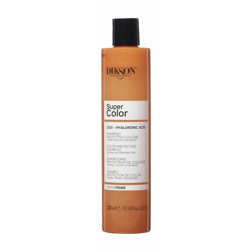Шампунь для сохранения цвета окрашенных и обесцвеченных волос / 300 мл / Dikson Professional Super Color Protective Shampoo