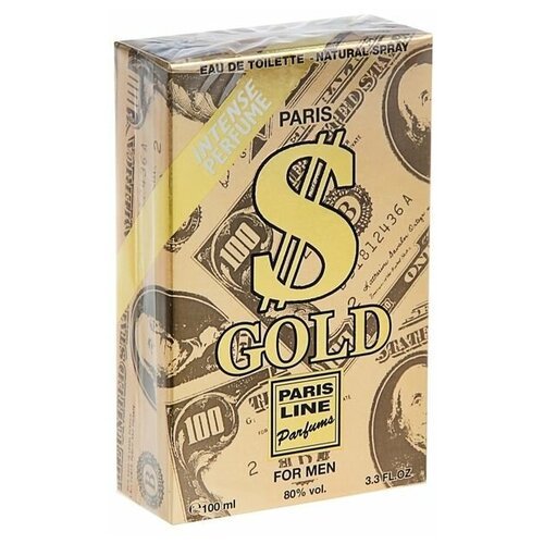 Dollar Туалетная вода мужская Dollar Gold Intense Perfume, 100 мл