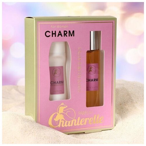 Charm Подарочный набор для женщин Charm: Туалетная вода +дезодорант -антиперспирант
