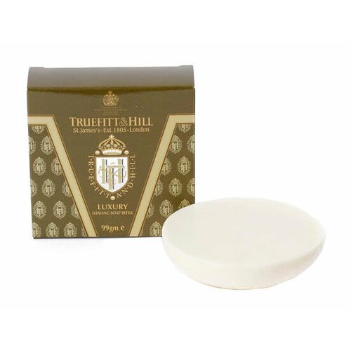 TRUEFITT&HILL Люкс-мыло для бритья (запасной блок для деревянной чаши), 99 г