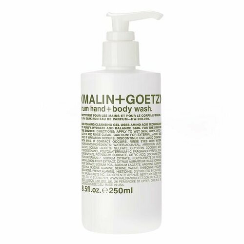 MALIN + GOETZ Rum Hand and Body Wash гель для тела, 473ml