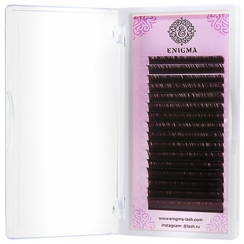 Enigma Ресницы цвет 'Мокка' 0,07/M/8 мм (16 линий)