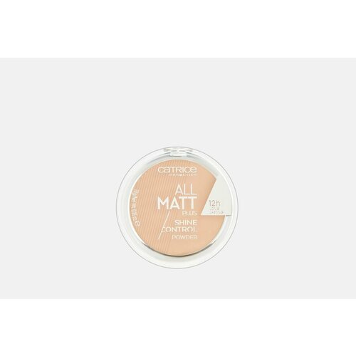 Пудра CATRICE All Matt Plus Shine Control цвет: 028 Honey Beige / 10 г