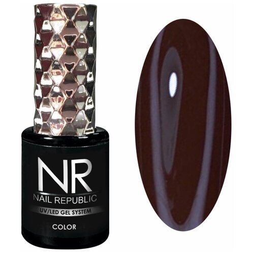 Nail Republic гель-лак для ногтей Color, 10 мл, 10 г, 188 кофейный