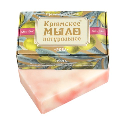 Крымское мыло натуральное 'роза' 100 г