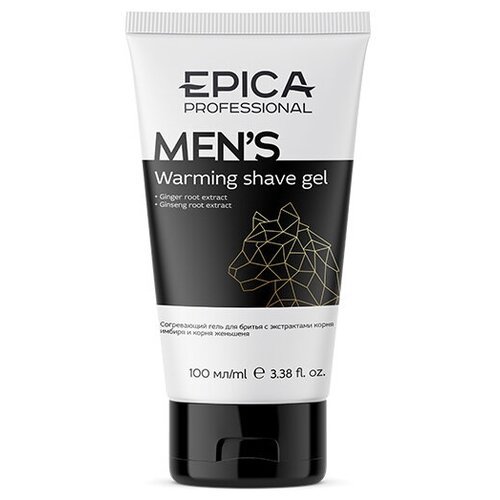 EPICA PROFESSIONAL Men's Согревающий гель для бритья, 100 мл