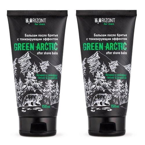 Бальзам после бритья, Family Cosmetics, Green Arctic, тонизирующий эффект, 150 мл, 2 шт.