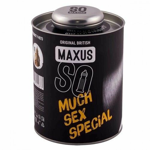 Текстурированные презервативы в кейсе MAXUS So Much Sex 100 шт.