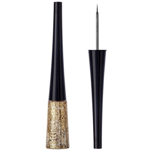 Charme Подводка для глаз Deep Liner Sparkly, оттенок золотые блёстки