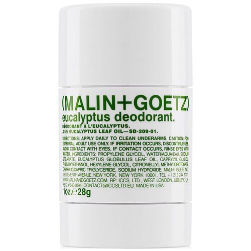Malin+Goetz Дезодорант Еucalyptus, стик, 28 мл, 28 г