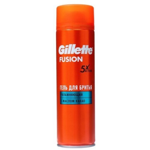 Gillette Гель для бритья Gillette Fusion 5 «Увлажняющий», 200 мл