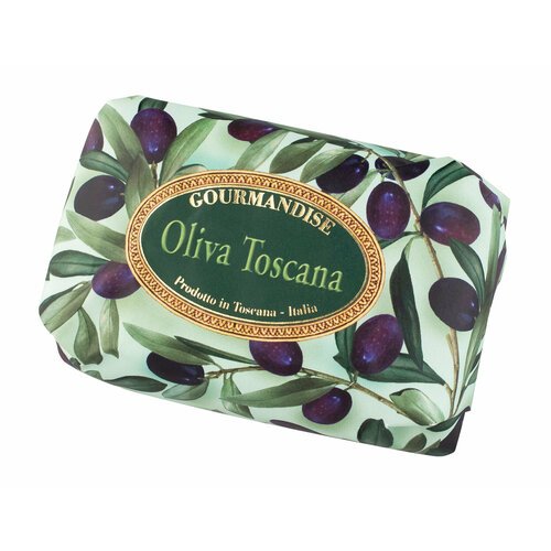 Мыло натуральное парфюмированное Тосканская олива, 200 г