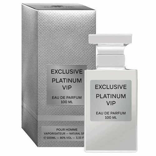 EUROLUXE/Парфюмерная вода Exclusive Platinum Vip мужская 100 мл/Парфюм мужской