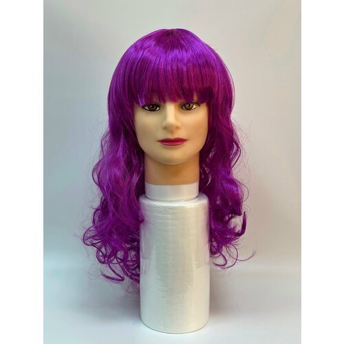 Парик Фиолетовый, с длинными волнистыми волосами, Китай