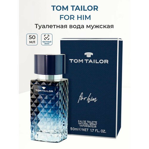 Туалетная вода мужская Tom Tailor For Him 50 мл Том Тейлор для него мужские ароматы для него в подарок