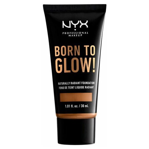 NYX professional makeup Тональный крем Born to glow!, 30 мл, оттенок: nutmeg