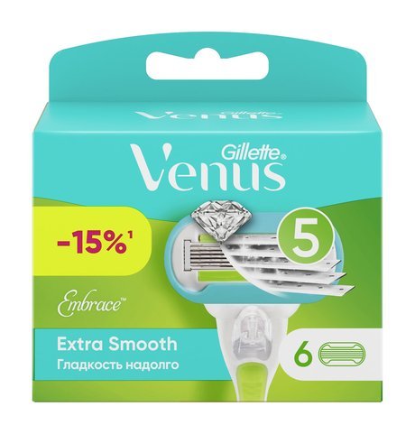 Gillette Venus Extra Smooth Embrace 6