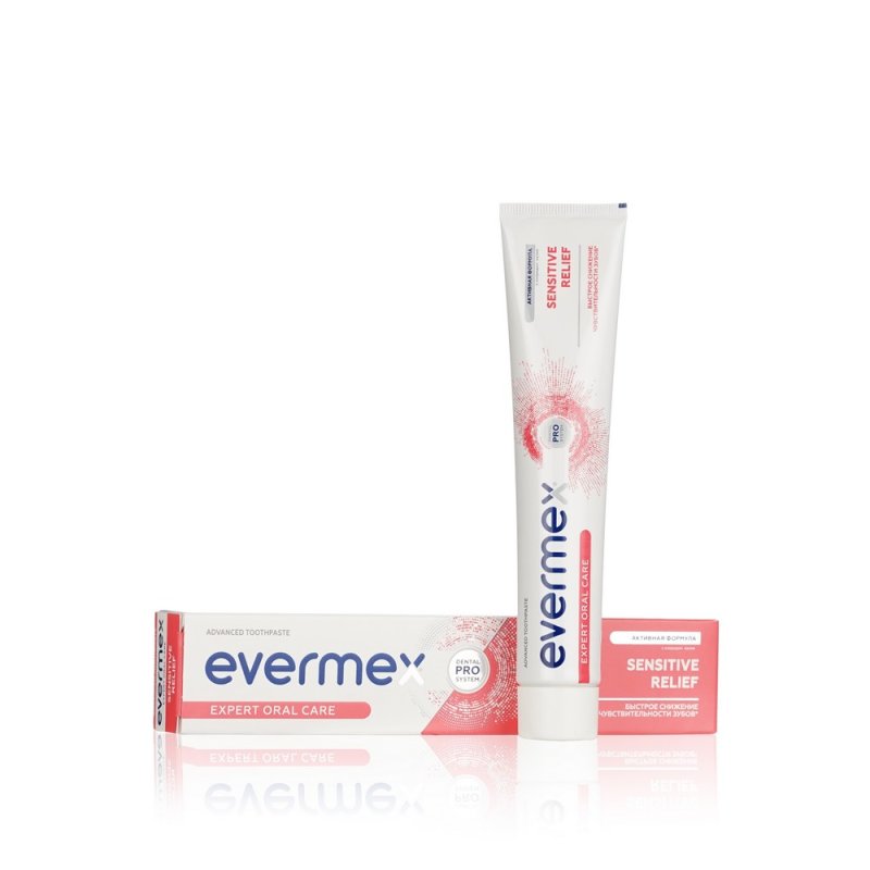 Зубная паста Evermex 'Sensitive Relief '75мл