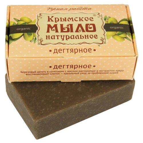 Дом Природы Мыло кусковое Дегтярное, 100 г