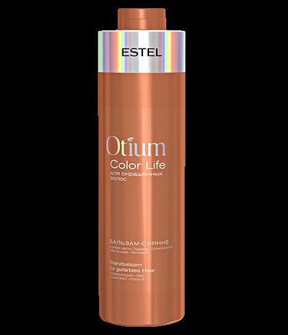 ESTEL Бальзам-сияние Otium Color Life для Окрашенных Волос, 1000 мл