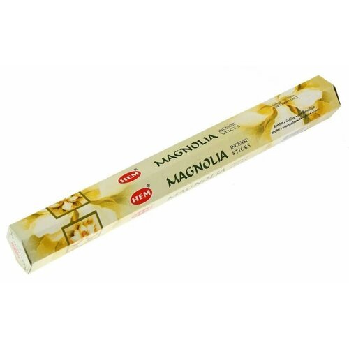 Hem Incense Sticks MAGNOLIA (Благовония магнолия, Хем), уп. 20 палочек.