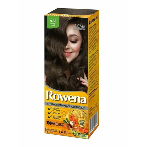 Acme cosmetics Краска для волос Rowena 6.0 Темно-русый