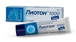 Лиотон 1000 Гель 50 г