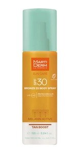 MartiDerm sun care Bronze (D) двухфазный Спрей для тела SPF30 155 мл