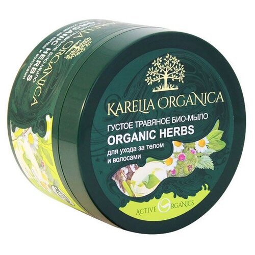 Karelia Organica Мыло густое травяное Organic Herbs, 500 мл