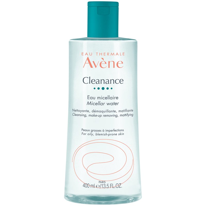 Avene Мицеллярная вода для жирной кожи, склонной к акне, 400 мл (Avene, Cleanance)