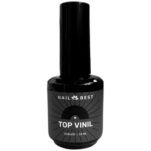 Top Nail Best VINIL, 15 g / сатиновый топ без липкого слоя