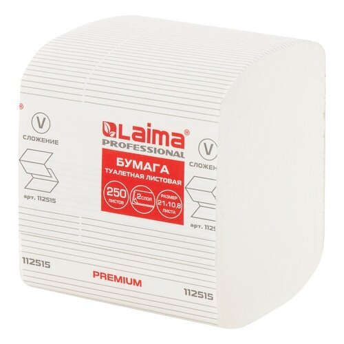 Туалетная бумага Лайма Premium 112515, 30 уп., белый