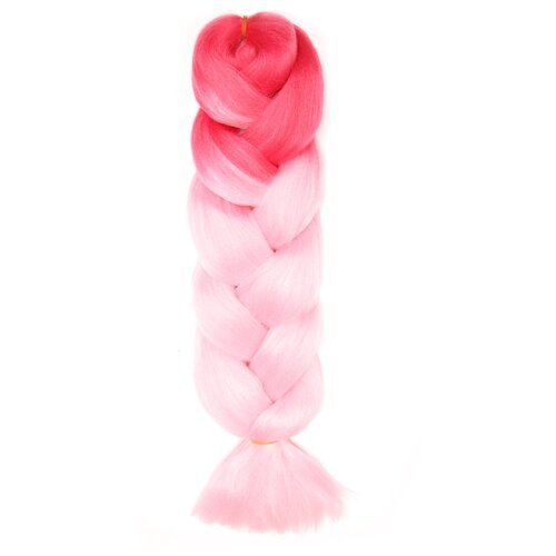 Hairshop Канекалон шадэ К 24/К 1 /200 гр. (Темно розовый/Светло розовый)