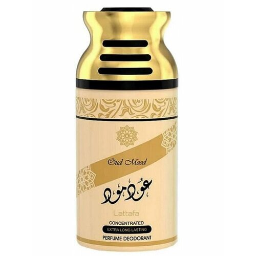 Парфюмированный спрей для тела (дезодорант) OUD MOOD / Удовое Настроение, Lattafa Perfumes