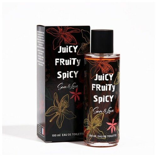 Туалетная вода женская Juicy Fruity Spicy Sun & Love, 100 мл./В упаковке шт: 1
